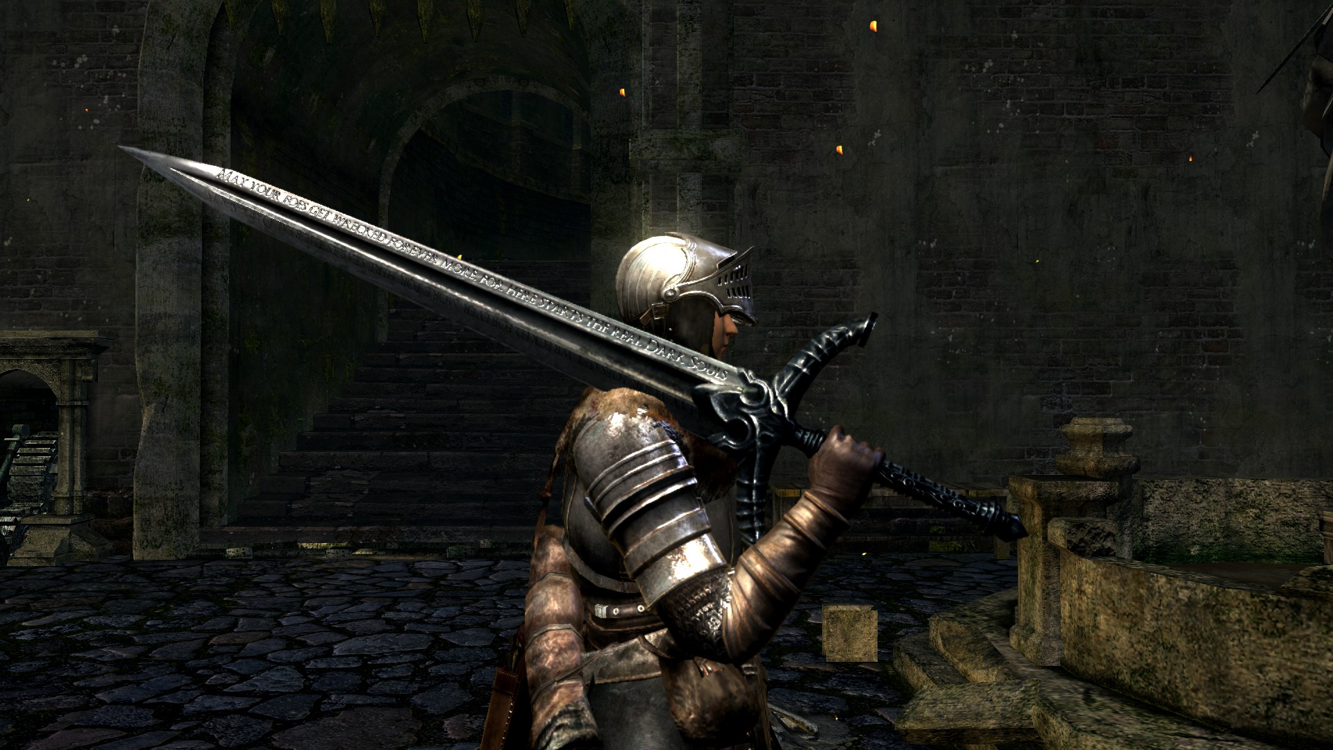 Меч гатса дарк соулс. Меч чёрного рыцаря Dark Souls 3. Большой двуручный меч дарк соулс 3. Мечи дарк соулс 1. Огромный двуручный меч дарк соулс.