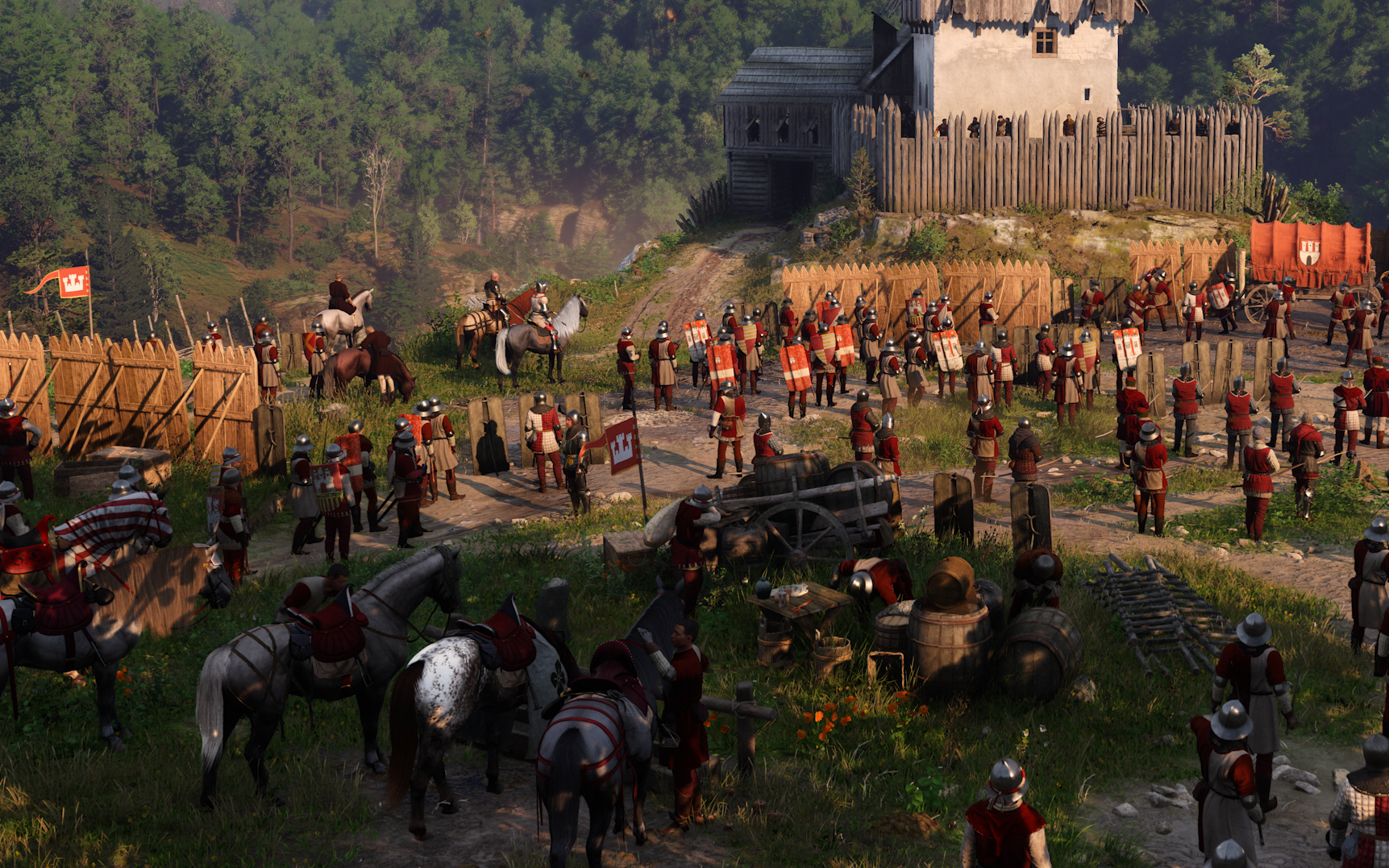 Kingdom Come Deliverance 2 grupa ludzi