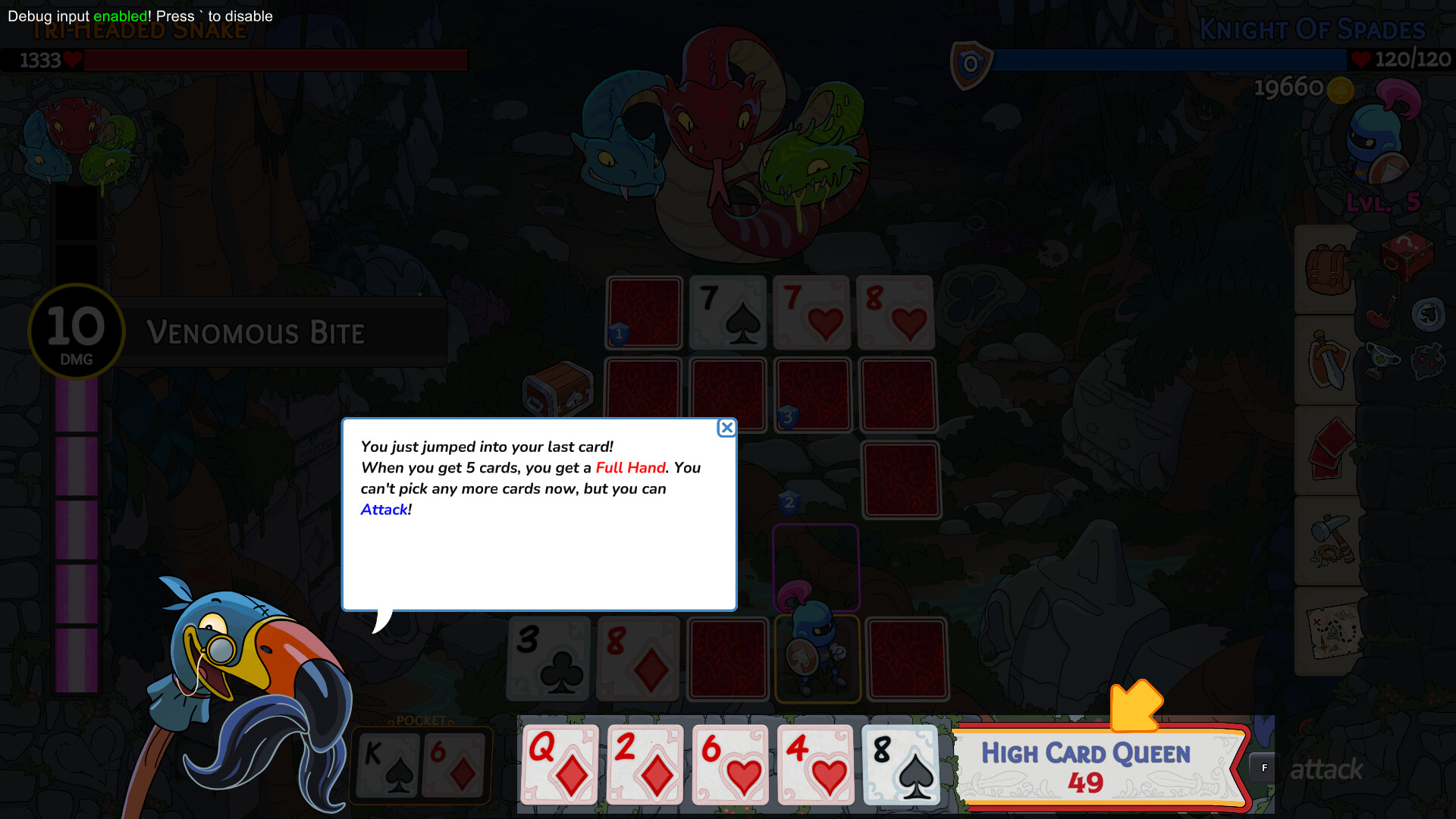 Hero's Hand #8