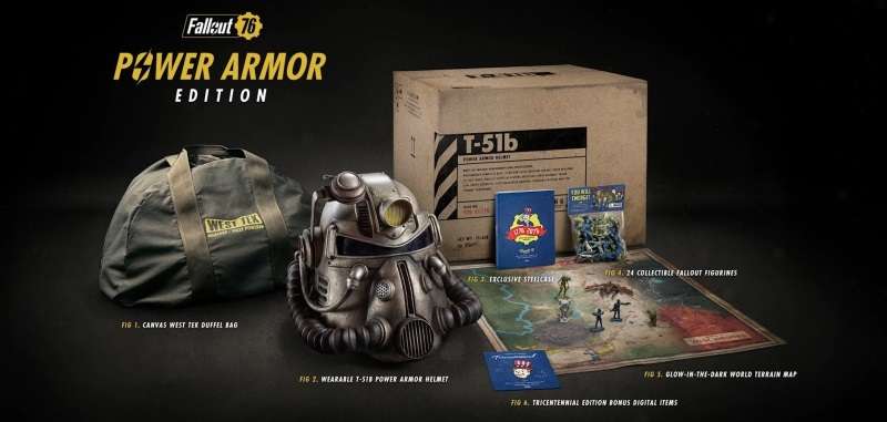 Fallout 76: Power Armor Edition jednak z płócienną torbą. Bethesda wyśle oczekiwany produkt