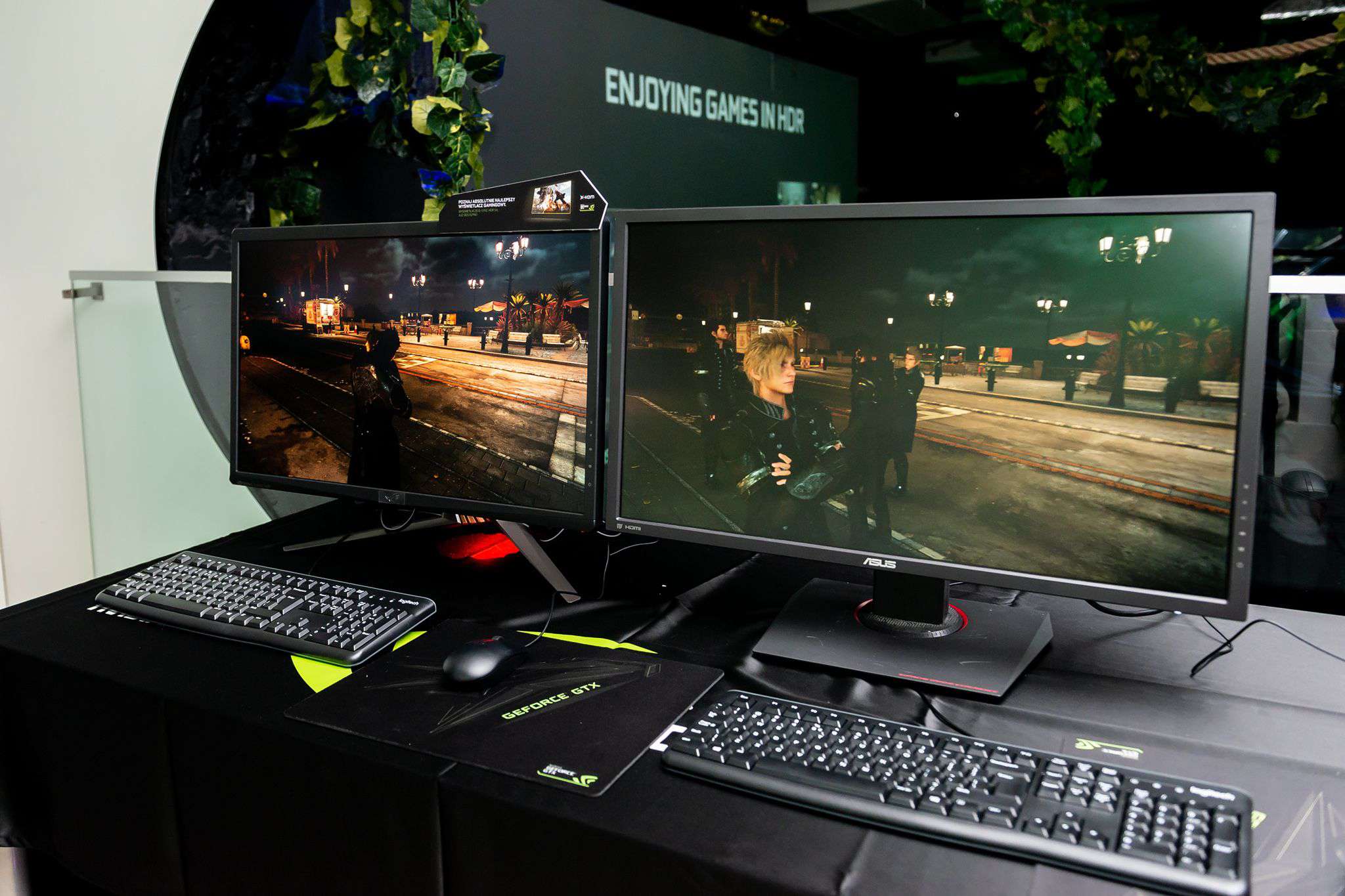 Monitory 4K z HDR i nowe laptopy dla graczy - Nvidia prezentuje nowy sprzęt