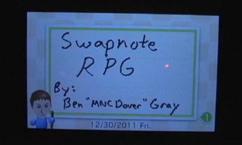 Swapnote &quot;papierowym&quot; RPG