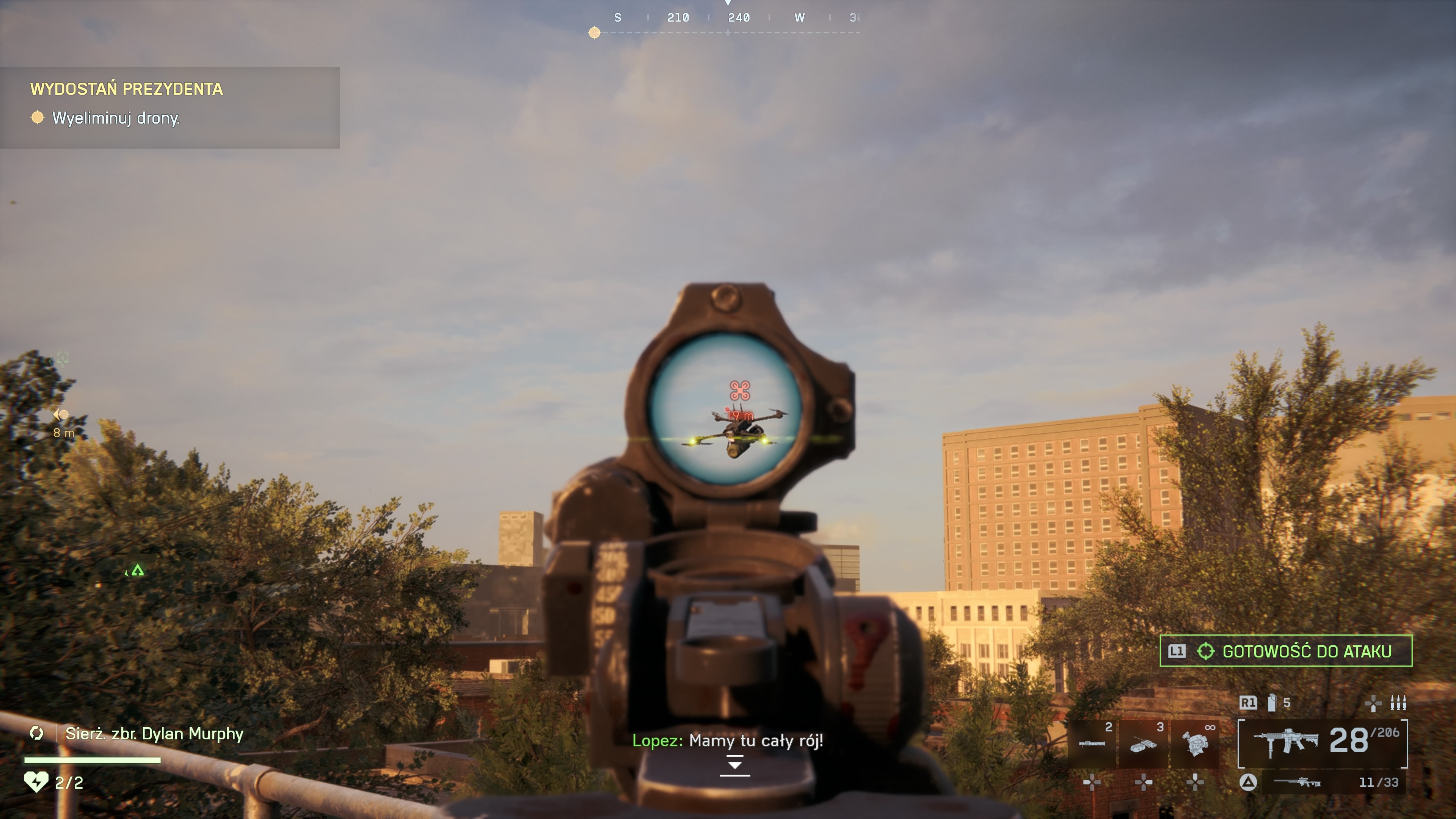 Battlefield 6 - Przenoszenie gór: Nowy Jor, prezydent Fernandez, Mills