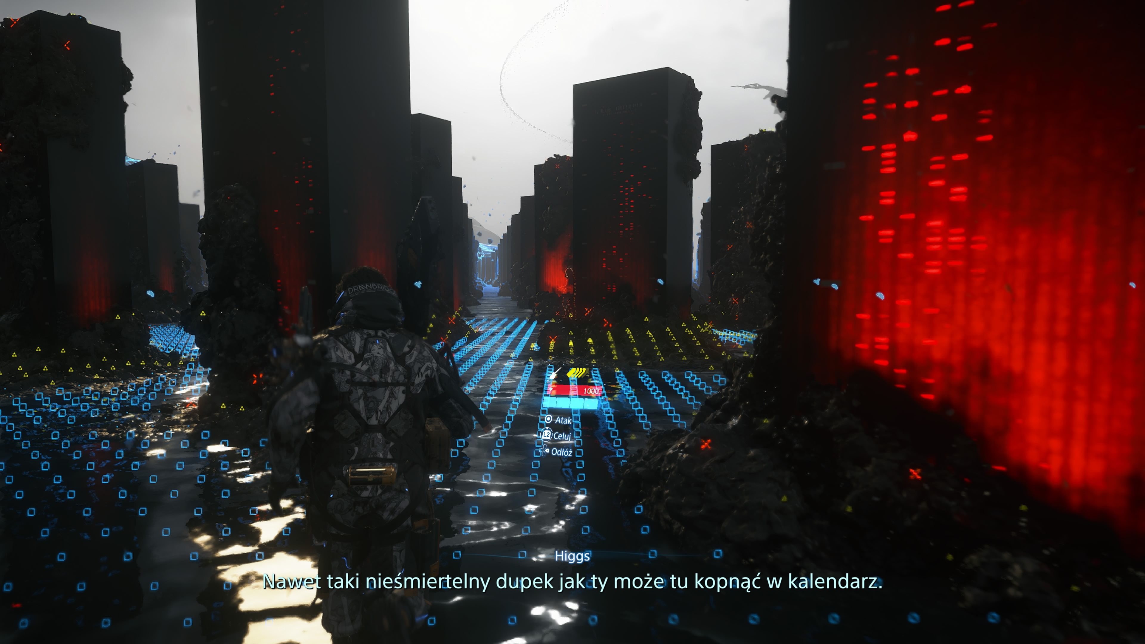 Death Stranding 2 - Zlecenie 48: Plaża Amelie, ocal Tomorrow, zapobiegnij Ostatniemu Wdarciu, Higgs