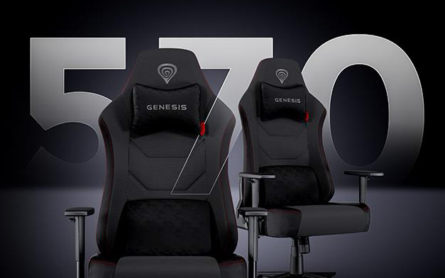 Nowy fotel dla graczy od GENESIS. Nitro 570 ma zapewnić wygodę przez długie godziny