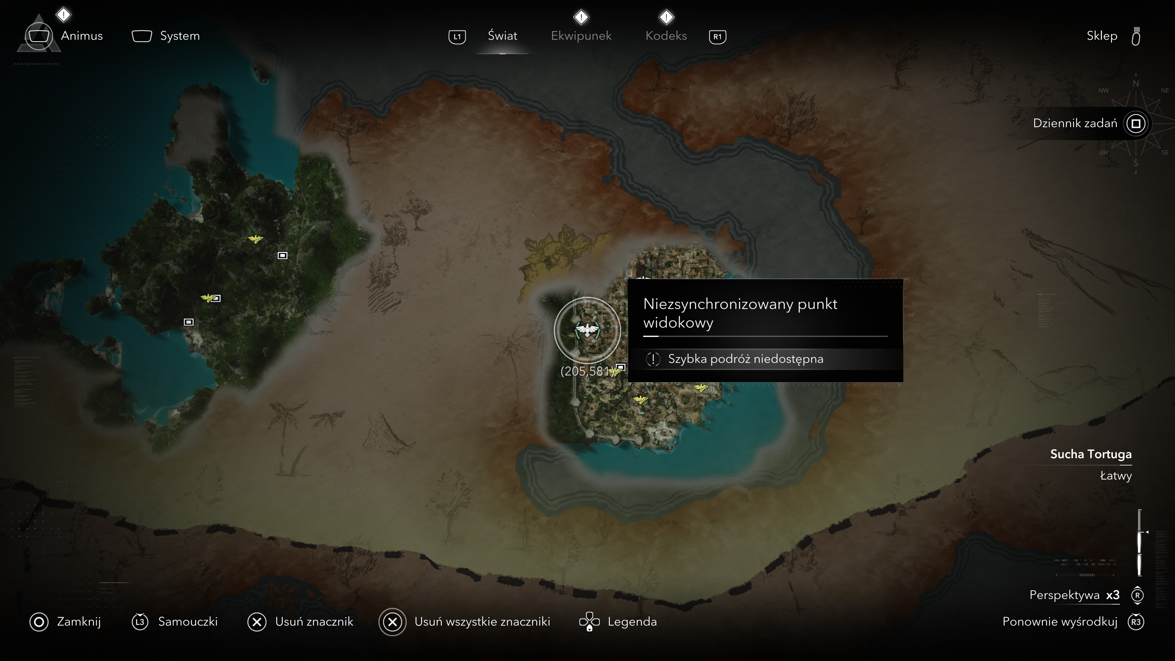 Assassin's Creed Black Flag Resynced - Wieże synchronizacyjne, punkty widokowe w Hawana