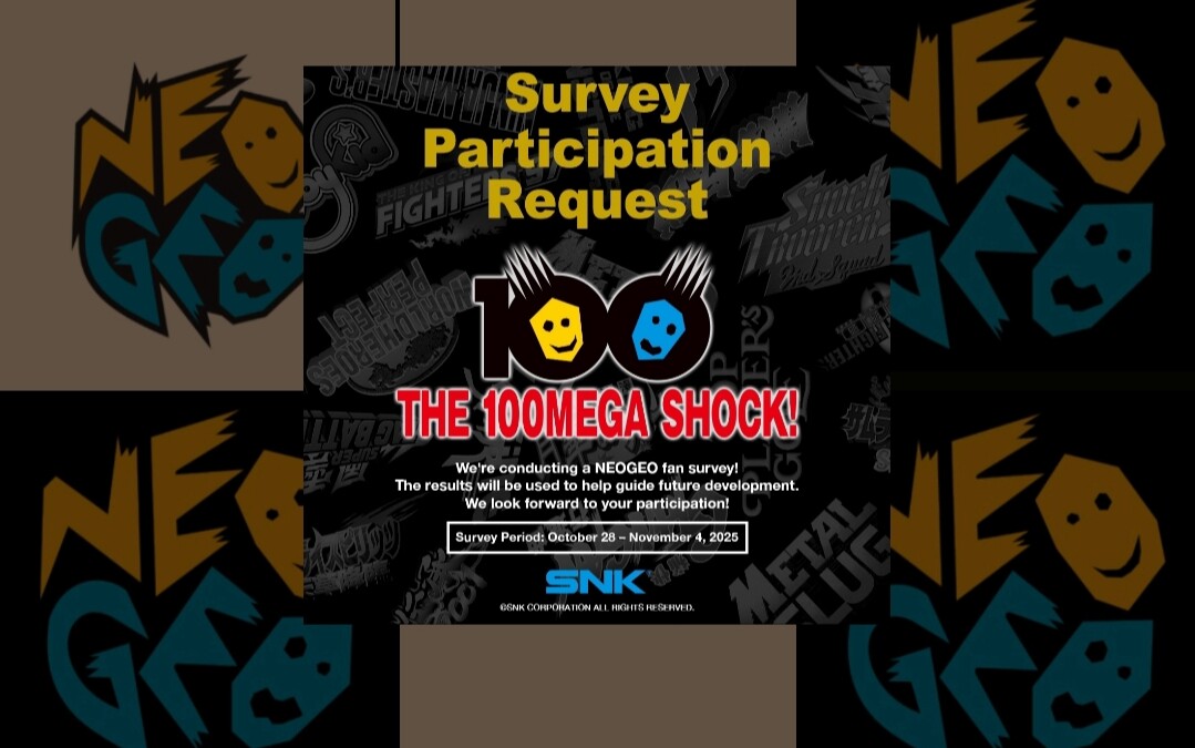 SNK przeprowadza ankietę dla fanów Neo Geo