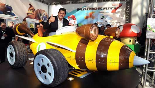 Mario Kart 7 na Auto Show 2011