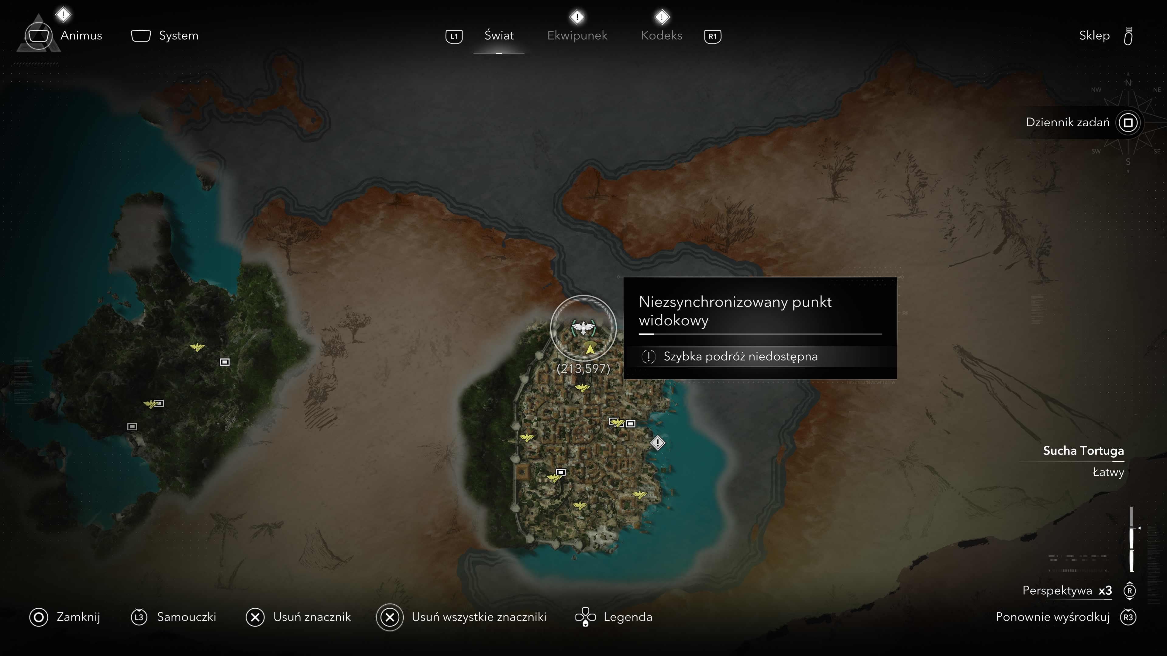 Assassin's Creed Black Flag Resynced - Wieże synchronizacyjne, punkty widokowe w Hawana
