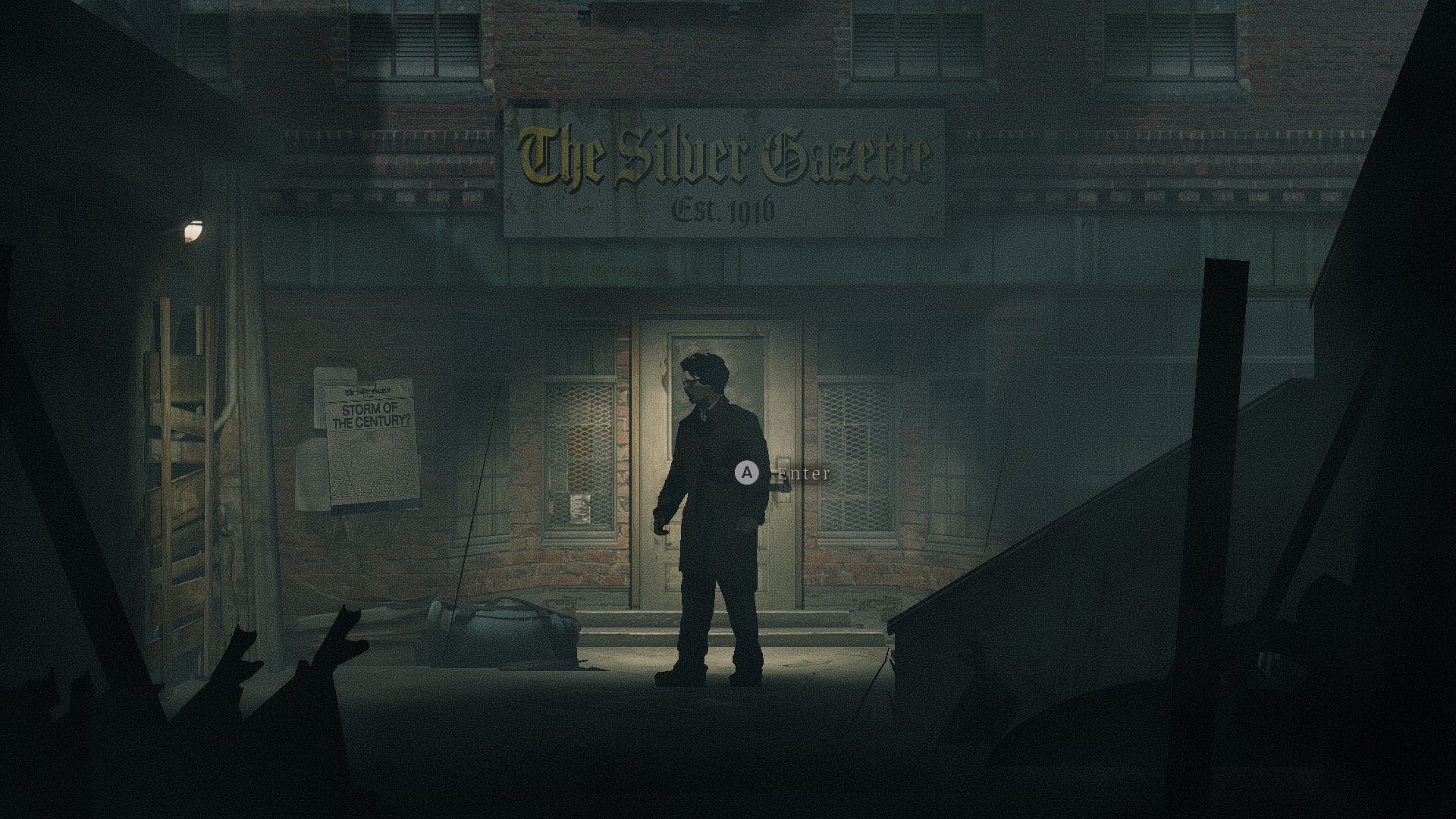 Silver Pines – recenzja gry. Wejście do The Silver Gazette