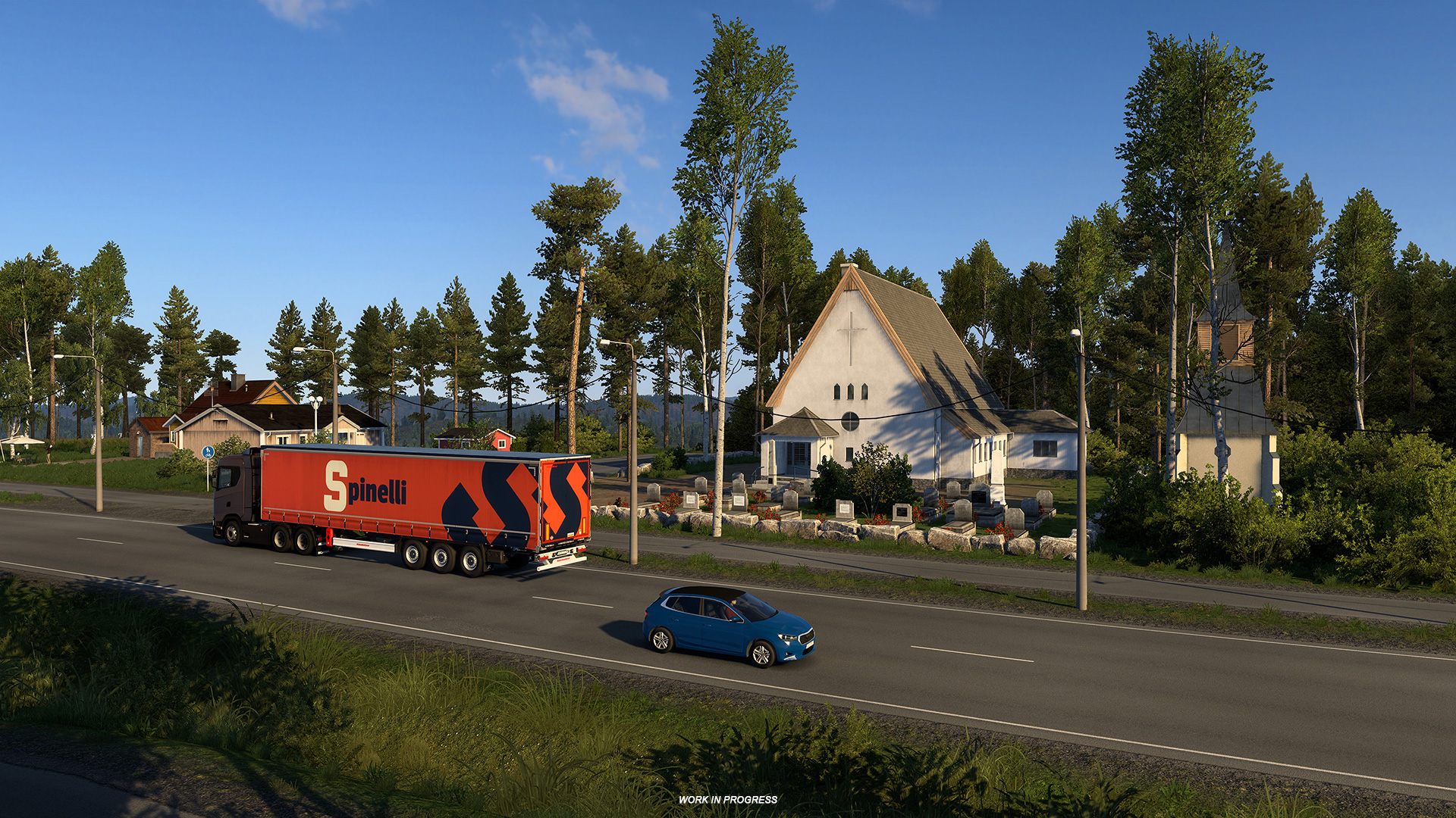 Euro Truck Simulator 2 - Nordic Horizons & Benelux Rework #8