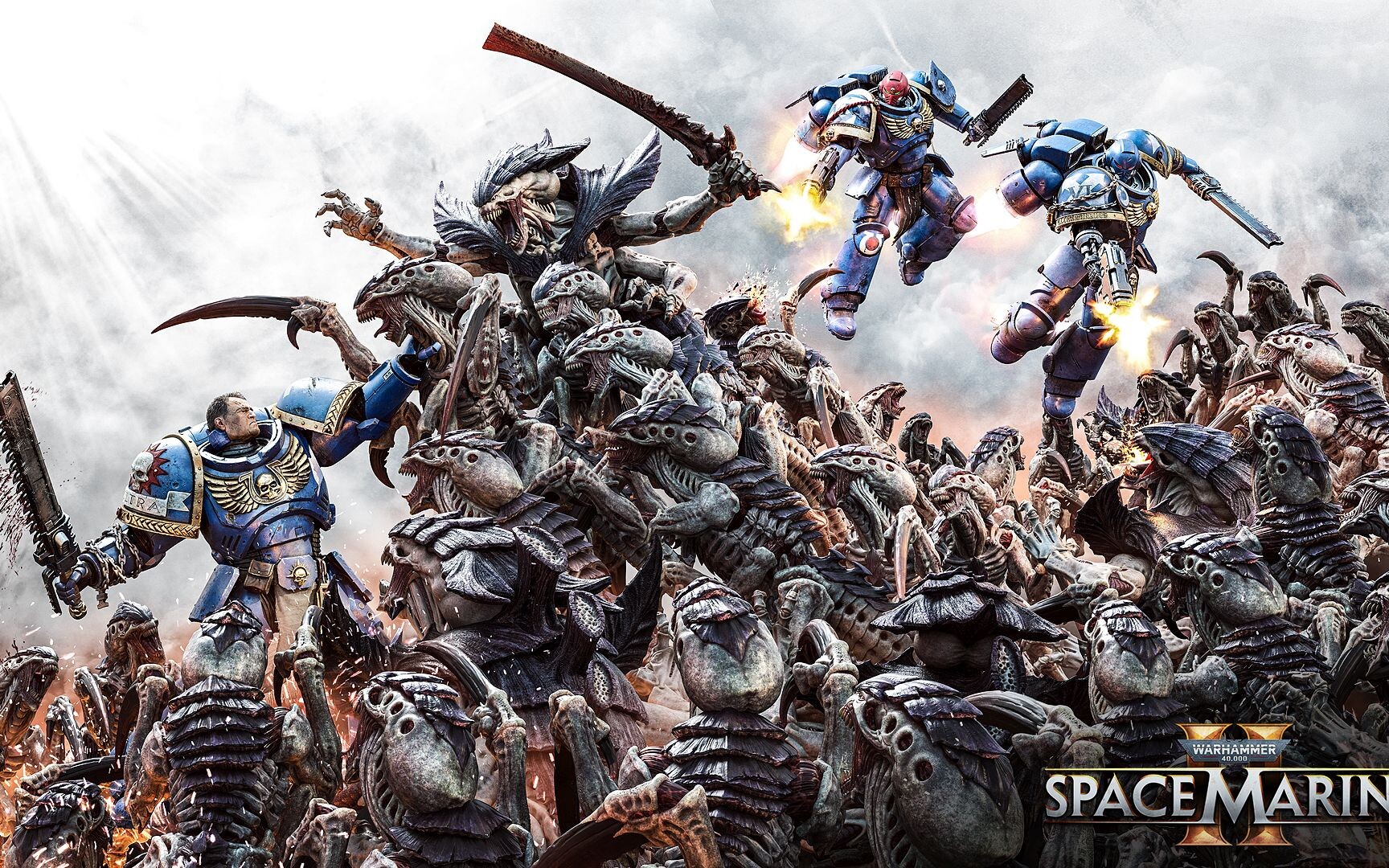 Warhammer 40K: Space Marines 2 key art 2024