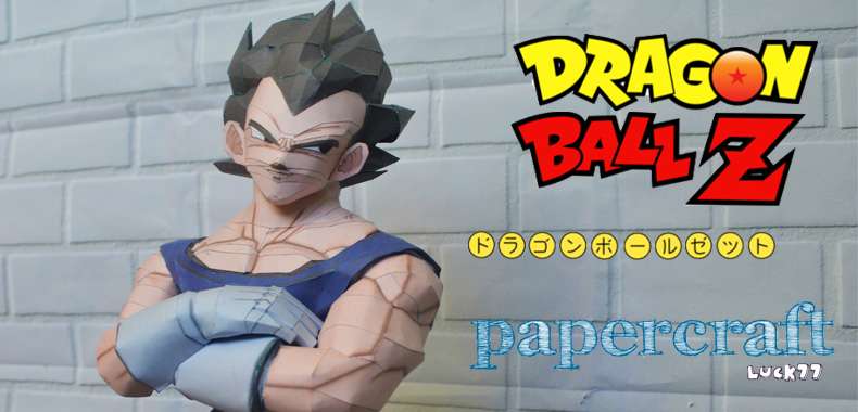 Papercraft #24 – Dragon Ball – Vegeta