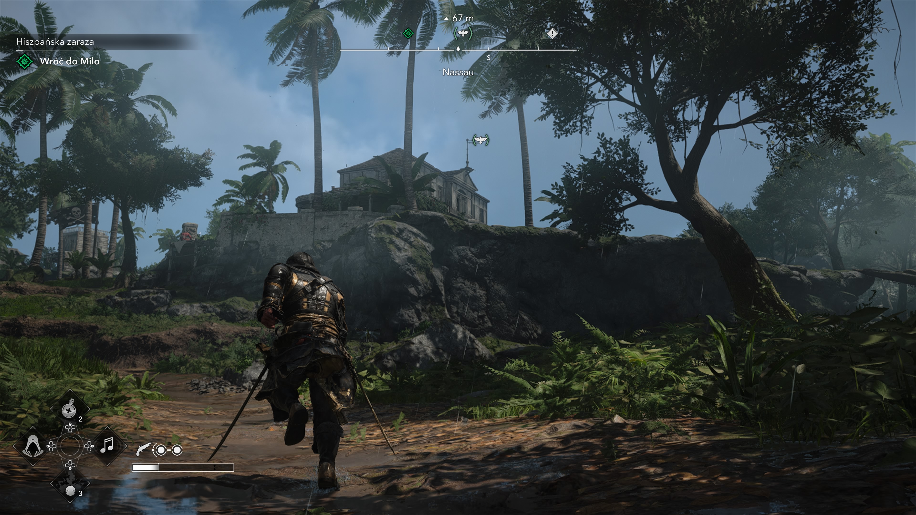 Assassin's Creed Black Flag Resynced - Wieże synchronizacyjne, punkty widokowe na Nassau