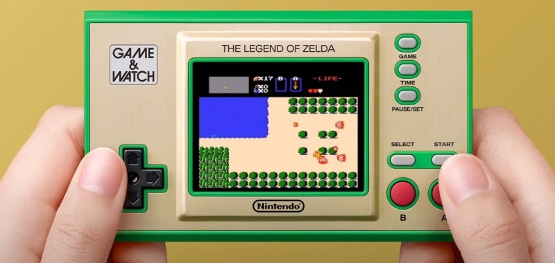 Game &amp; Watch: The Legend of Zelda na zwiastunie. Nintendo promuje mini sprzęt z Linkiem