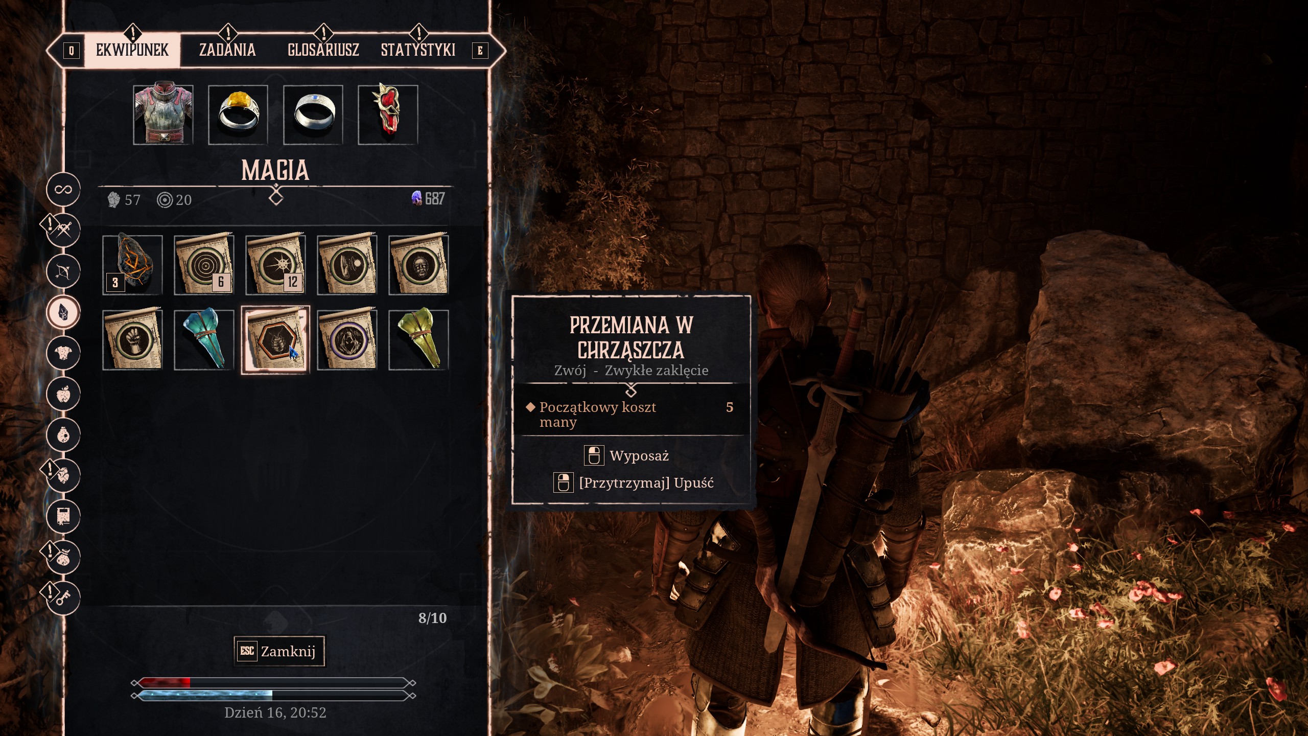 The Focus in the Monastery Ruins