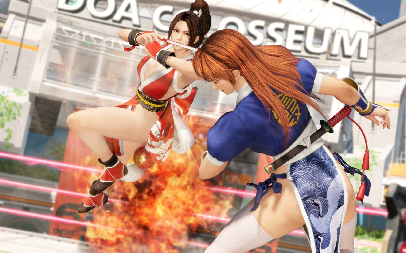 Mai Shiranui i Kula Diamond w Dead or Alive 6 Last Round! SNK i Team Ninja ponownie łączą siły