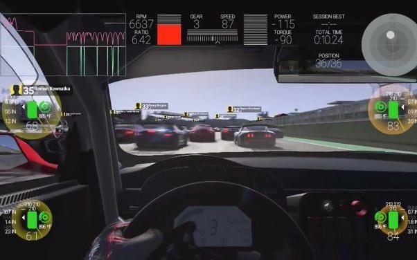 Zacięty wyścig w Project CARS - rozgrywka z kokpitu kierowcy + rozgrywka z PlayStation 4