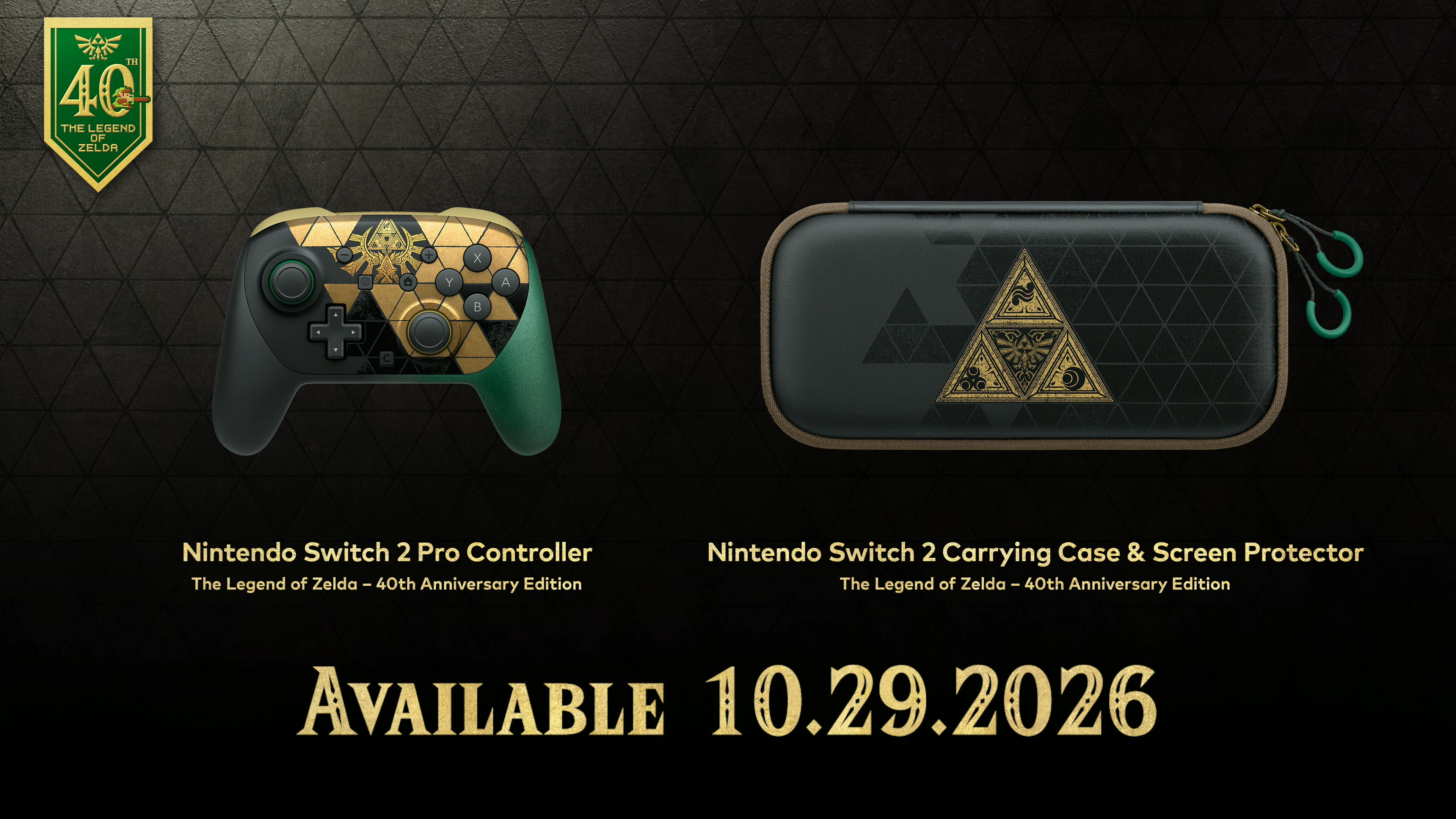 Nintendo Switch 2 - The Legend of Zelda 40th Anniversary