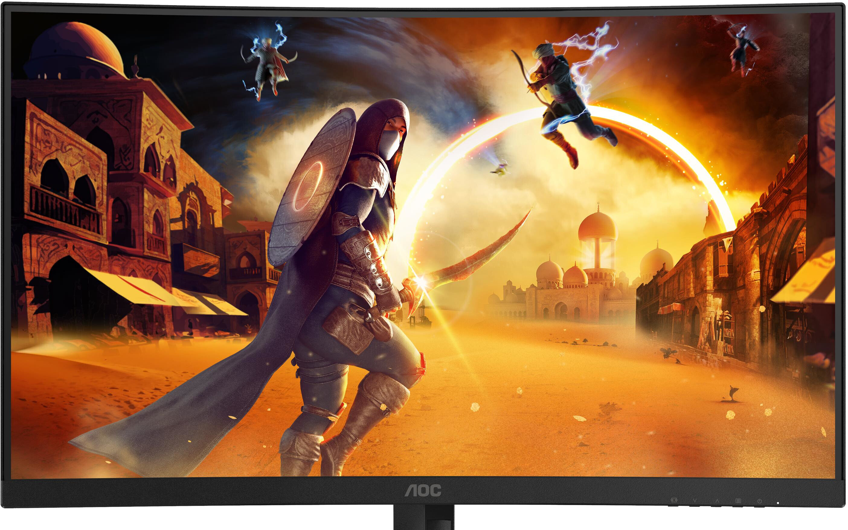 Wielki monitor AOC 31,5", QHD (1440p) z VA 180 Hz do PC/PS5/XSX za 859 zł
