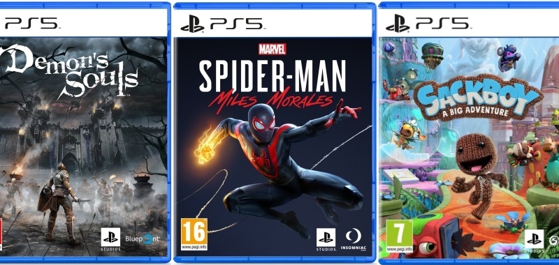 Gry na PS5 w promocji. Spider-Man Miles Morales, Demon’s Souls Remake i Sackboy Wielka Przygoda