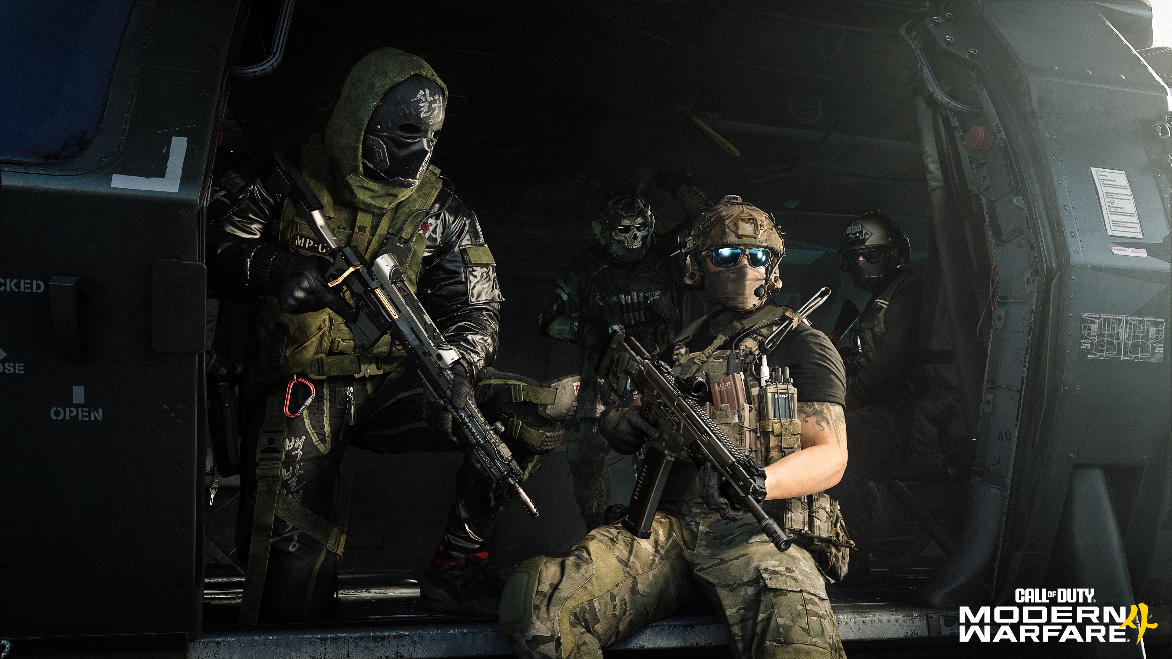 Call of Duty Modern Warfare 4 - pierwsze wrażenia - ekipa wychodzi z helikoptera