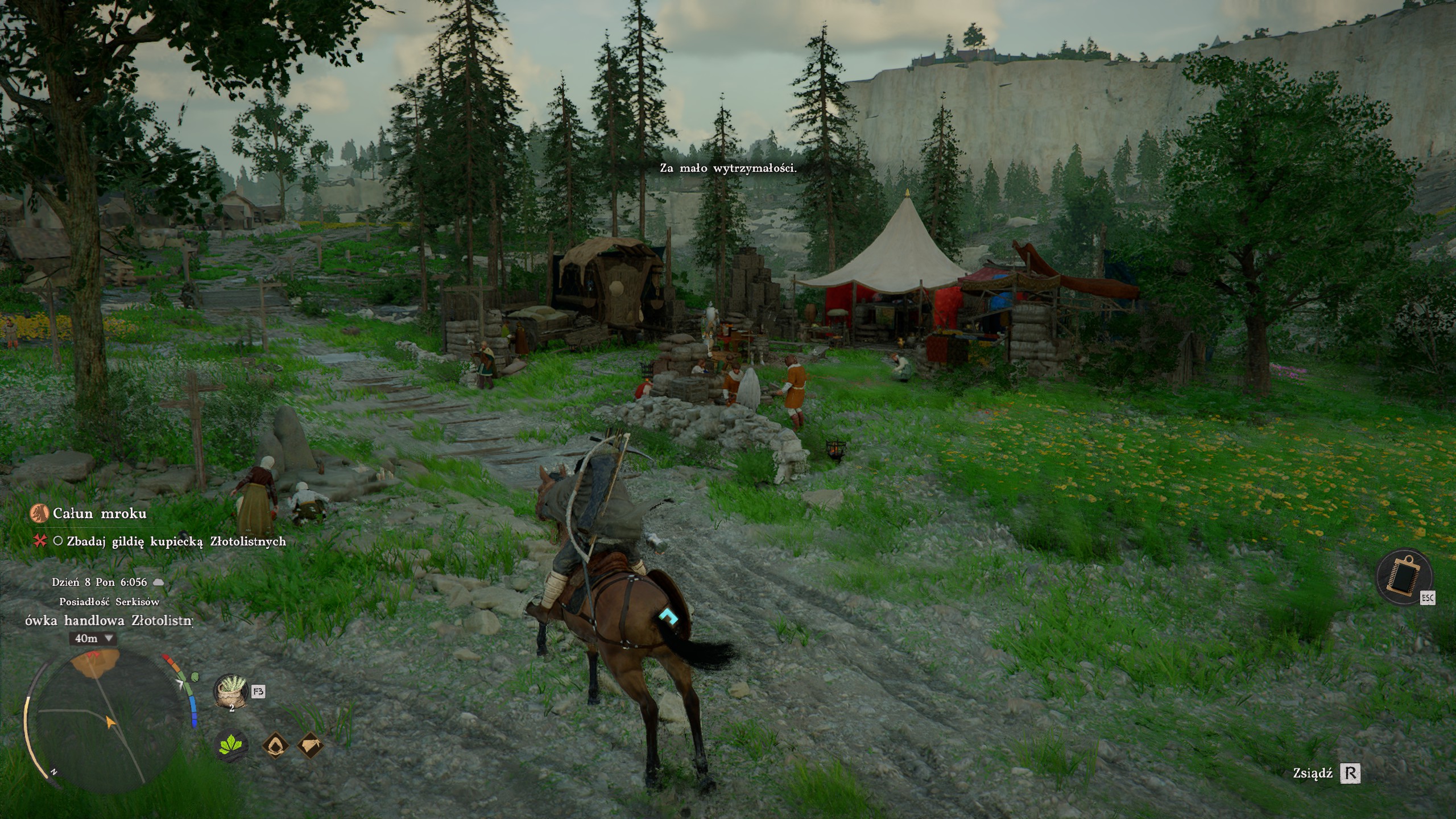 Crimson Desert - Całun mroku, Płomienie Chciwości: kupiec Shakatu, zakonnica