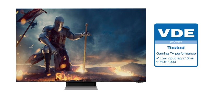 Samsung Neo QLED to pierwsze telewizory z certyfikatem VDE „Gaming TV Performance”