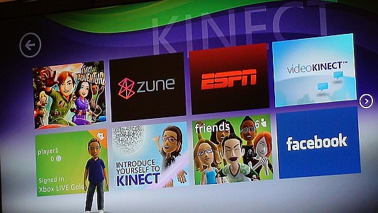 Kinect + Xbox Live - pokaz na gamescom 2010