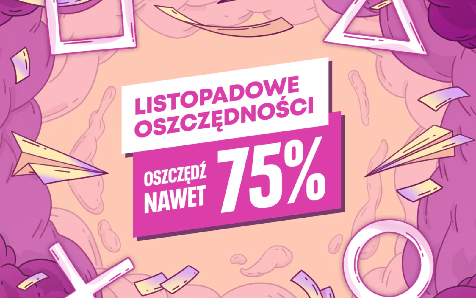 Promocja PS Store Listopadowe oszczędności