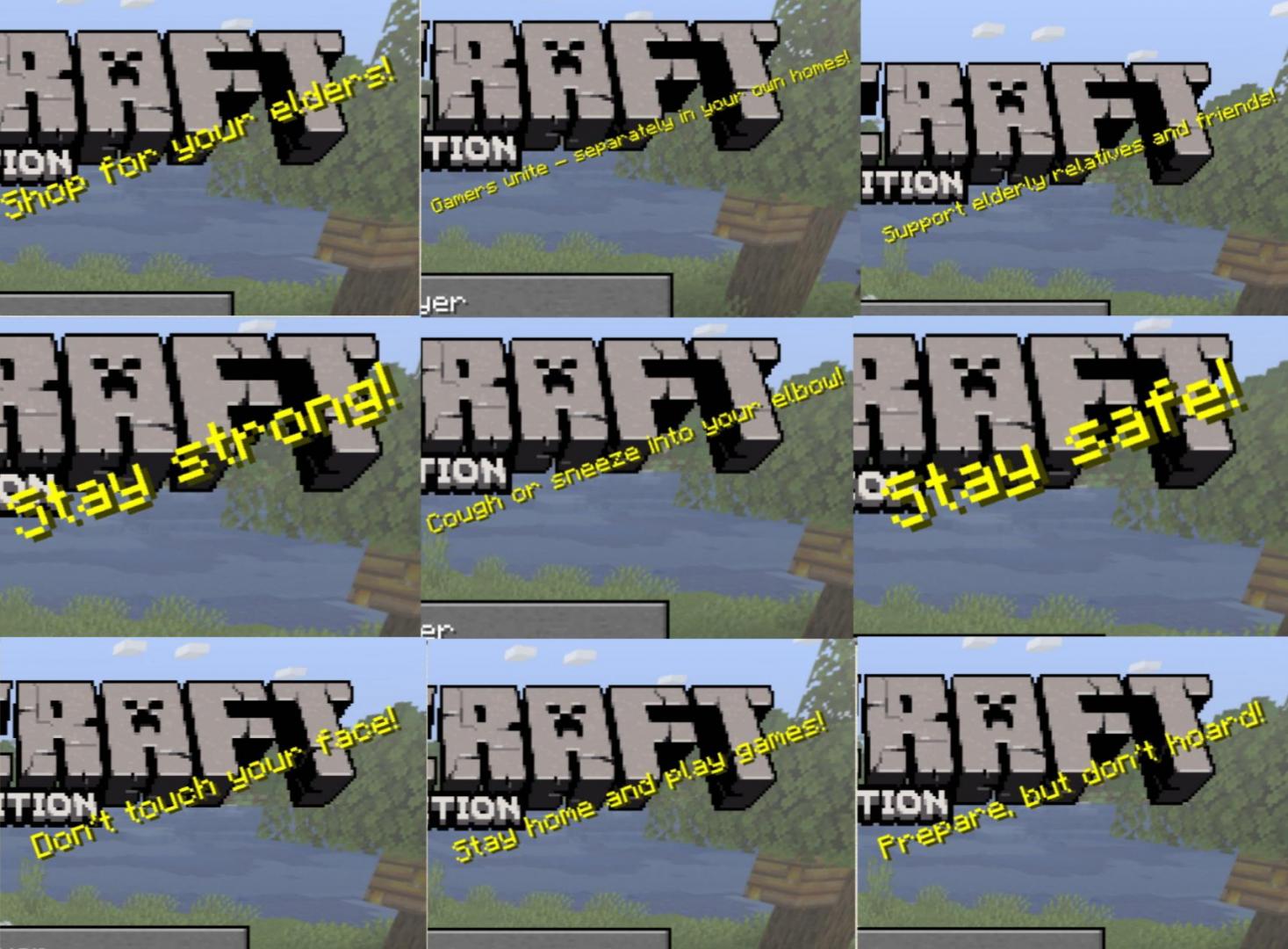 Minecraft prosi o robienie zakupów seniorom. Rady na czas pandemii w grze Microsoftu