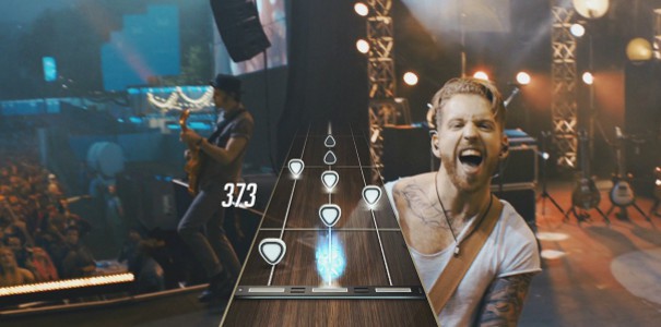 Smartfon jako mikrofon w Guitar Hero Live