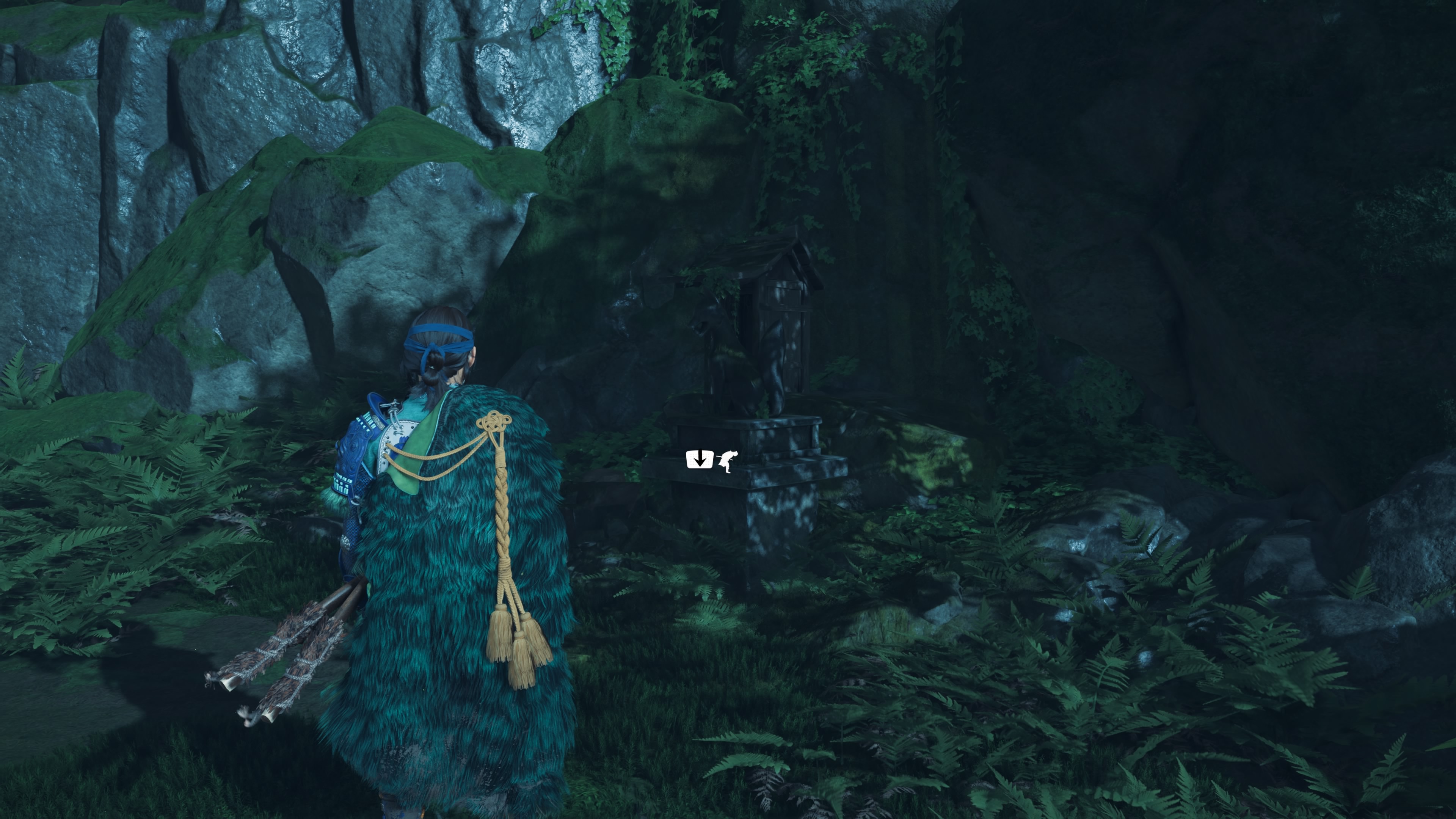 Ghost of Yotei - Ostrze burzy: zapomniana kapliczka, Jin Sakai, hełm, easter egg, Ghost of Tsushima