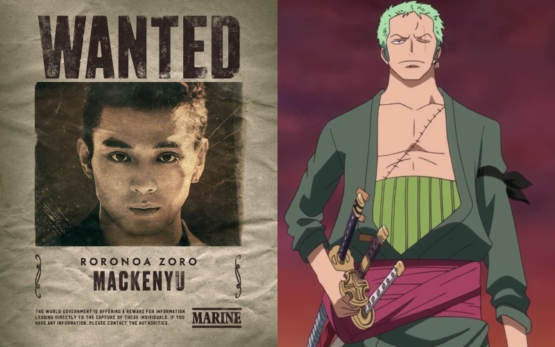 One Piece od Netflixa z główną obsadą aktorów. Zobaczcie porównanie z postaciami anime