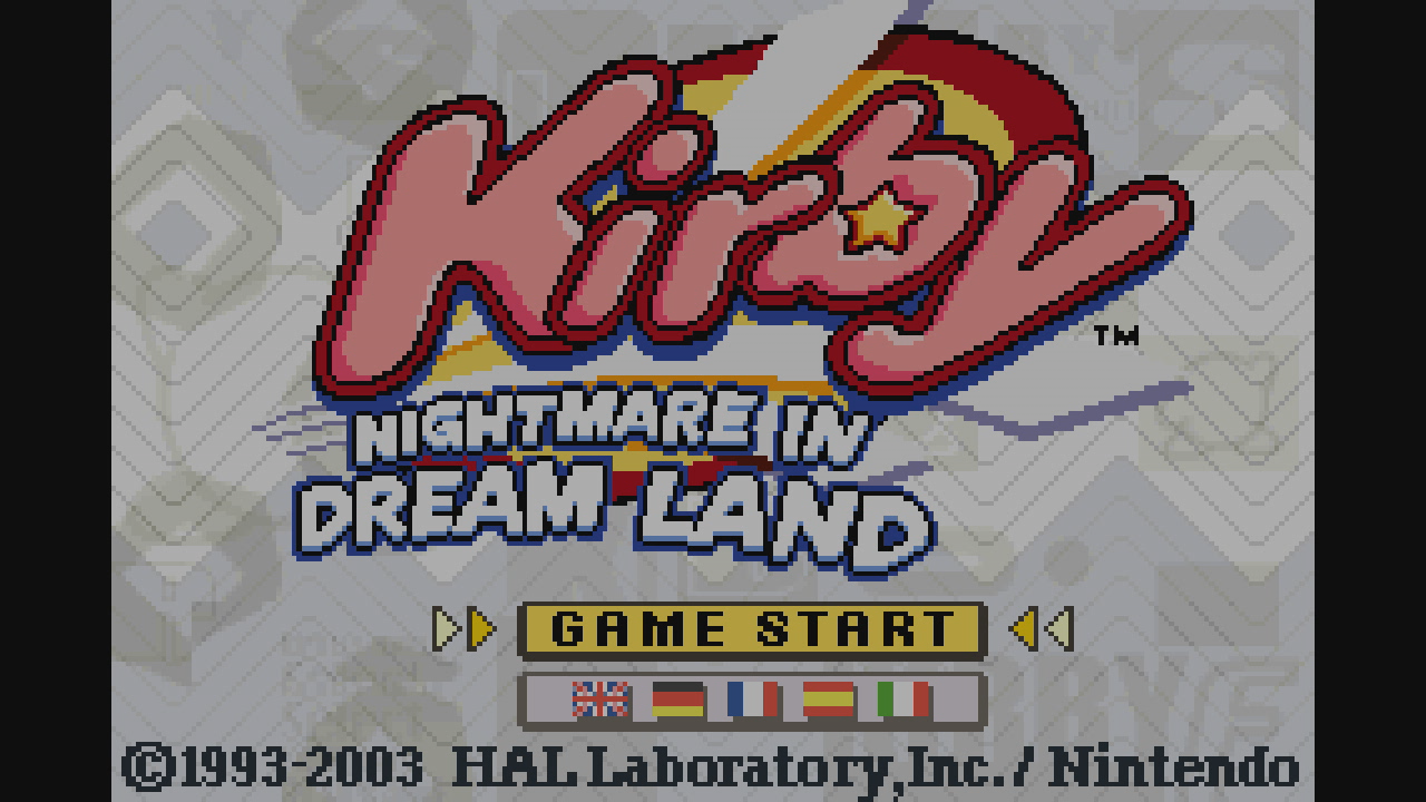 Kirby: Nightmare in Dream Land