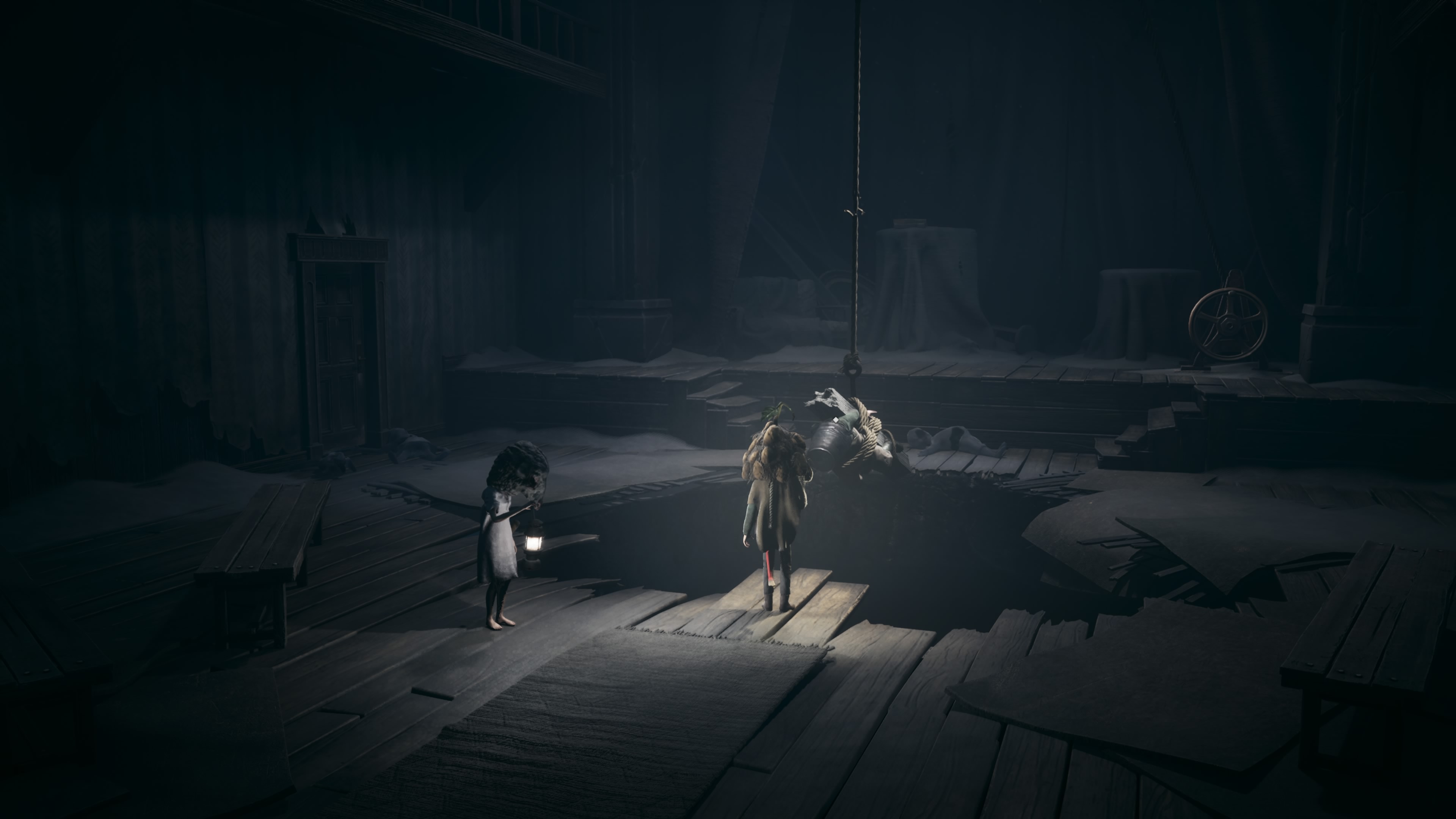 Reanimal - Akt 2: Bez dachu nad głową, opis przejścia, znajdźki: teatr, zegar, ludziki, jadalnia, zasadzka