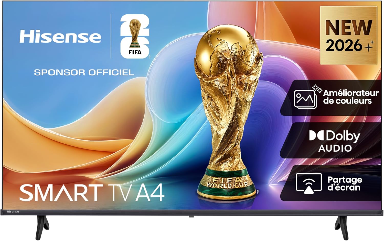 Hisense 40A4S (40 cali) - LED Full HD / VIDAA Smart TV w cenie 1 098,99 zł (Amazon.pl)