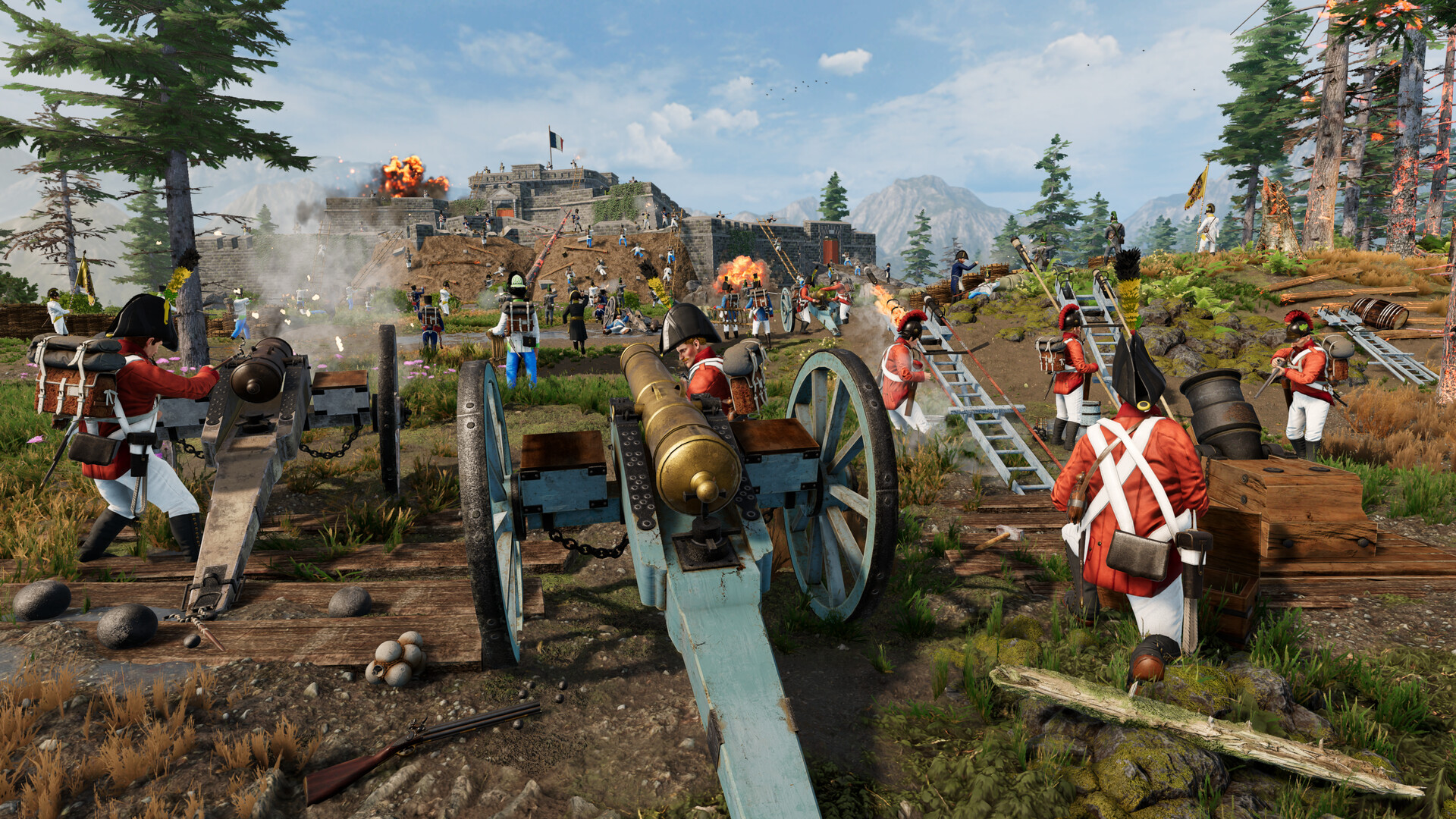 Holdfast: Nations At War - artyleria