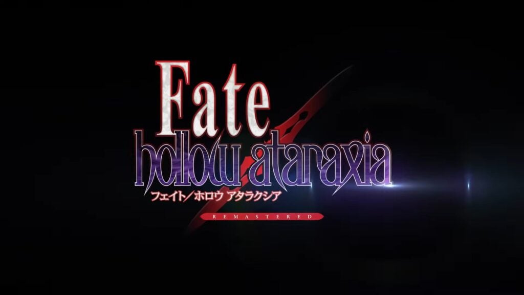 Fate/hollow ataraxia REMASTERED