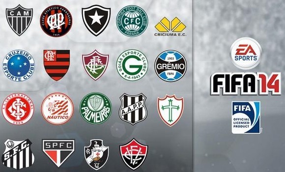 19 brazylijskich klubów w FIFA 14