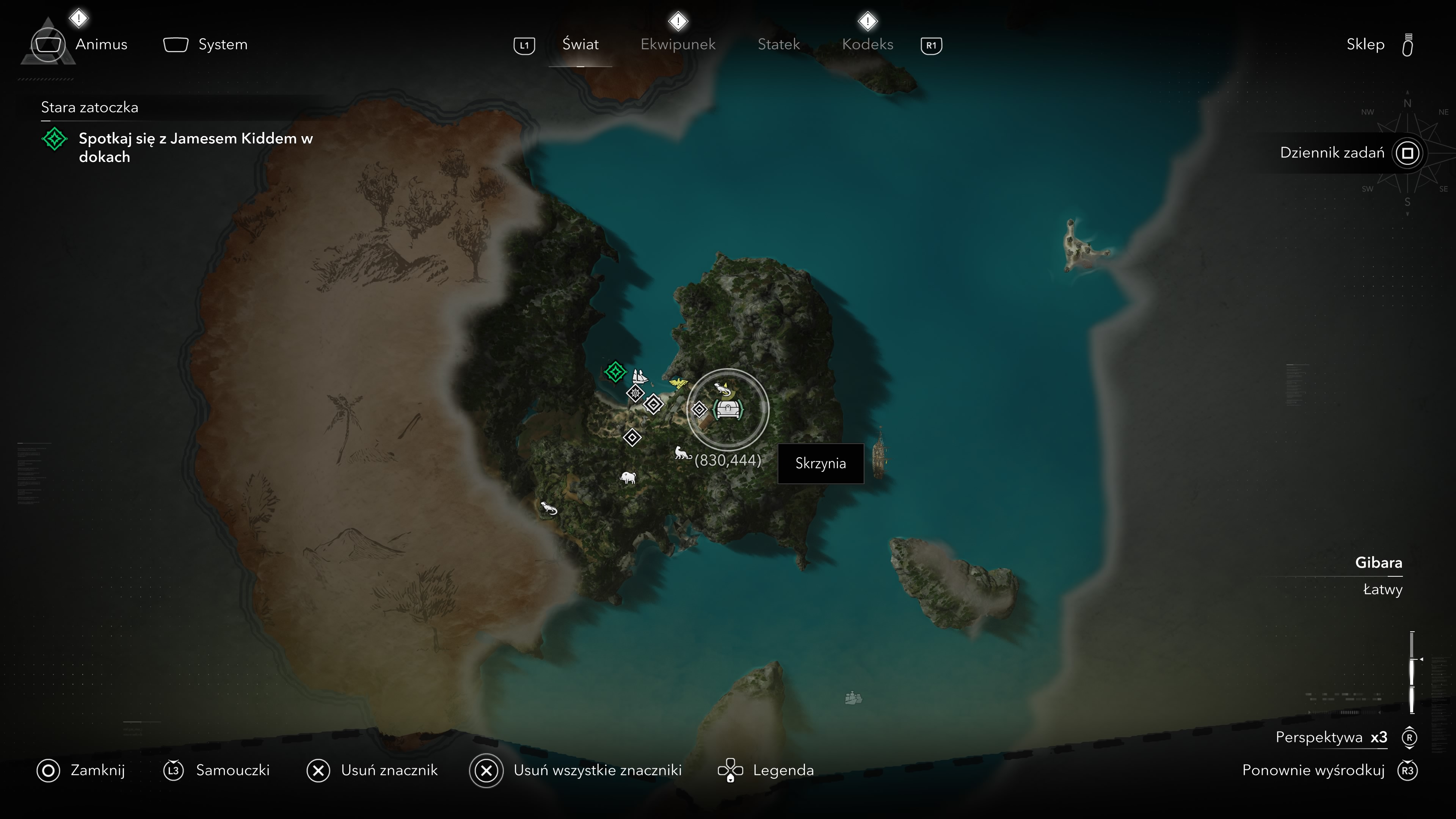 Assassin's Creed Black Flag Resynced - Sekrety na Wielka Inagua