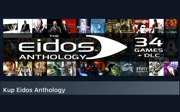 Antologia gier Eidos na Steam - 34 produkcje w zestawie