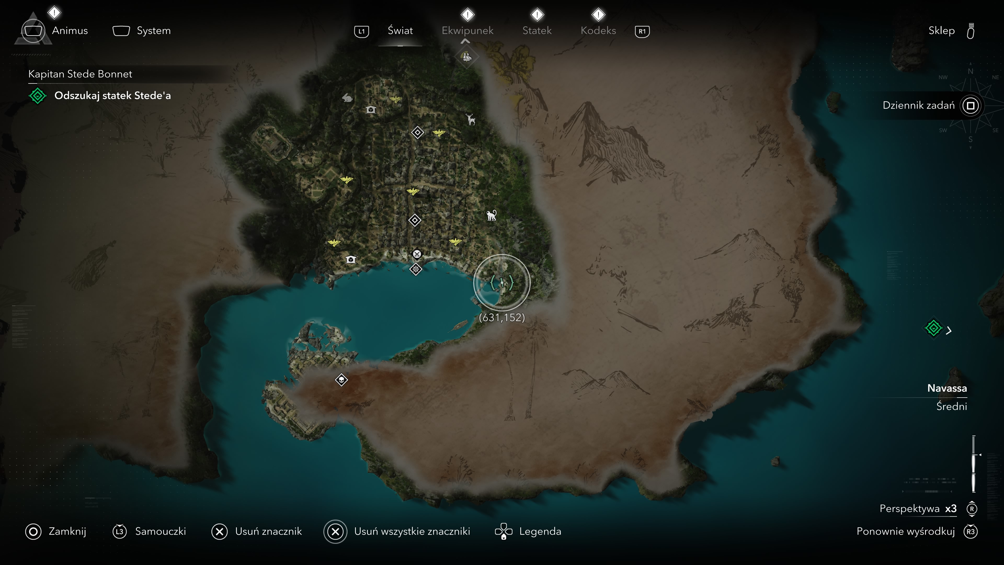 Assassin's Creed Black Flag Resynced - Mapa skarbu z Kingston: lokalizacja, gdzie jest?