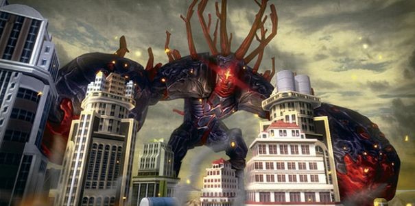 Wielka bestia i jeszcze większe miasto na zrzutach z Metropolis Defenders… na PS3