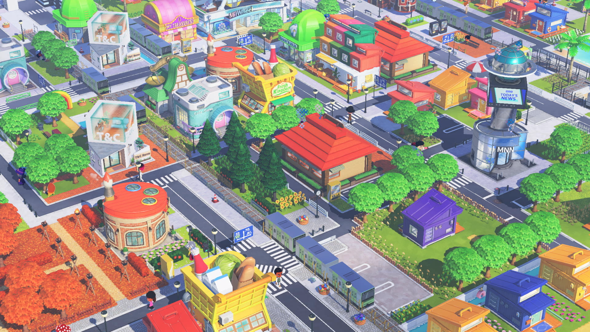 Tomodachi Life: Living the Dream - recenzja gry. Miasteczko