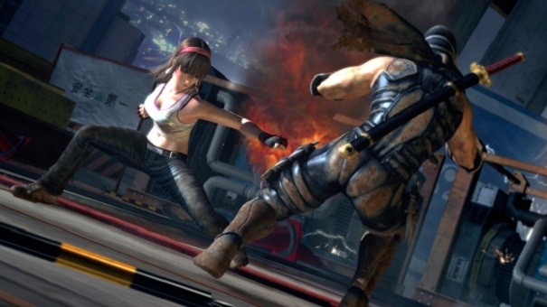 Ayane i Hayate w Dead or Alive 5
