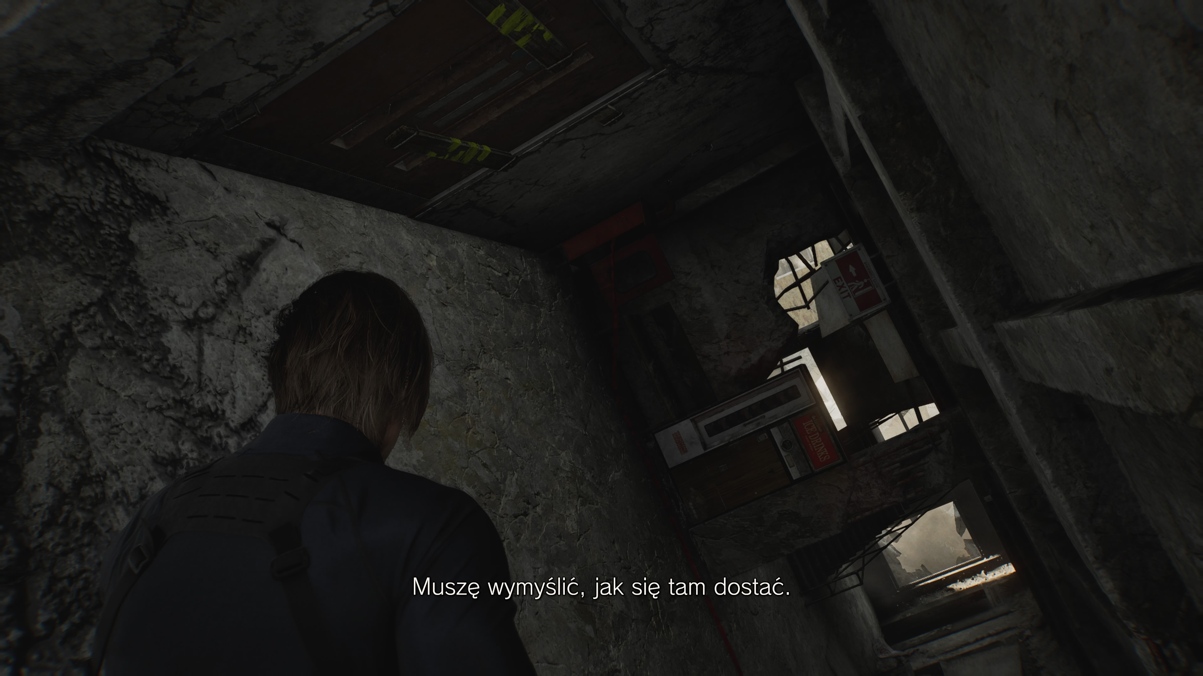 Resident Evil Requiem - Leon: Wieża Willisa, przekaźnik, szyby, winda, brama, detonator, motocykl, psy Victora