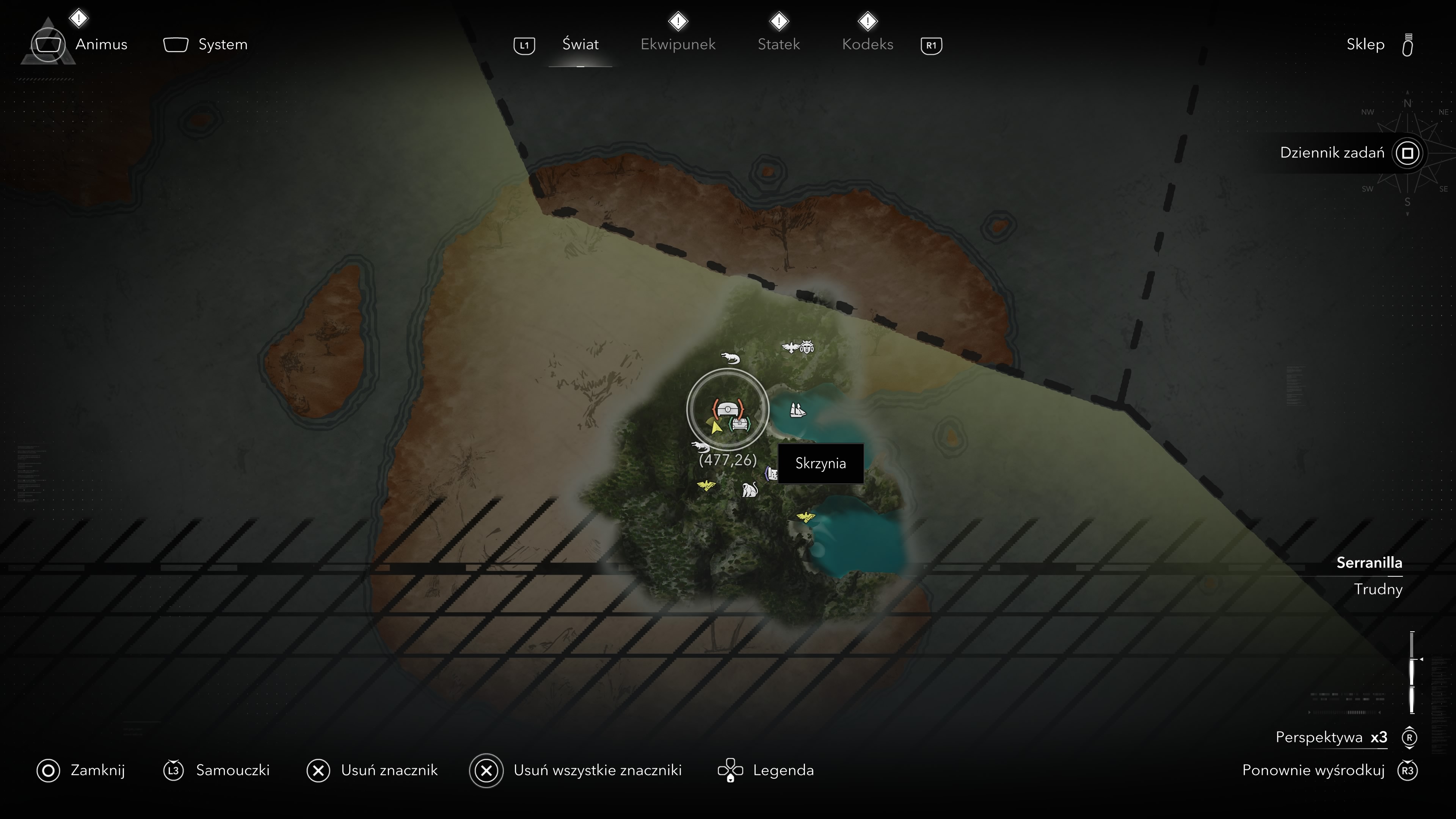 Assassin's Creed Black Flag Resynced - Skrzynie w Isla Providencia