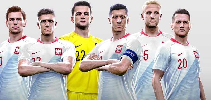 Reprezentacja Polski na dłużej w Pro Evolution Soccer. PZPN współpracuje z Konami