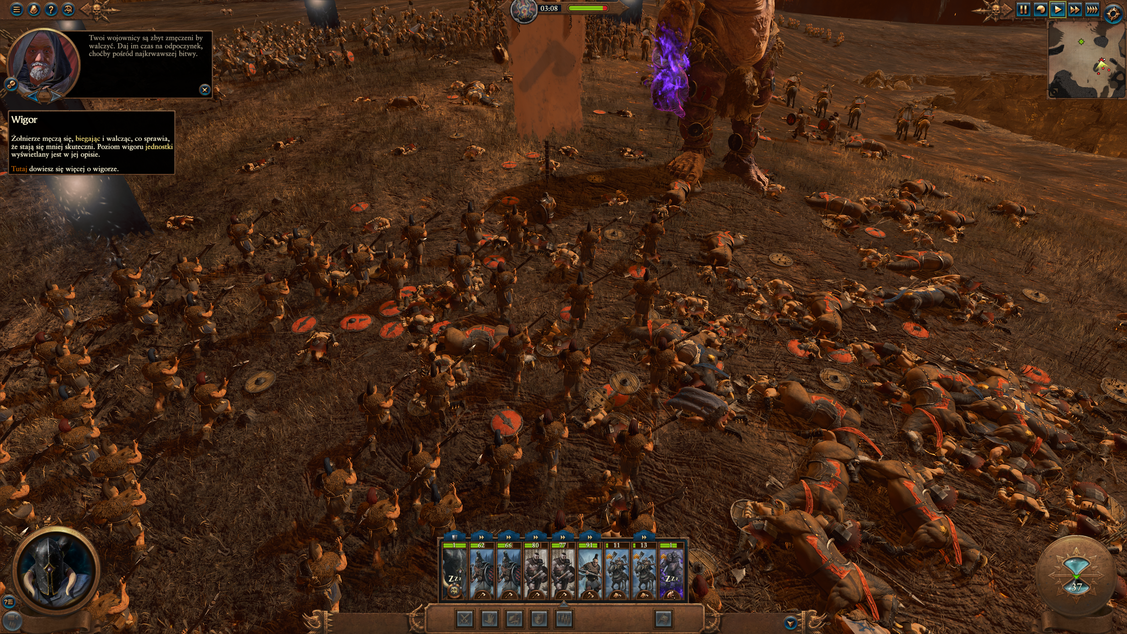 Bitwy dalej są emocjonujące